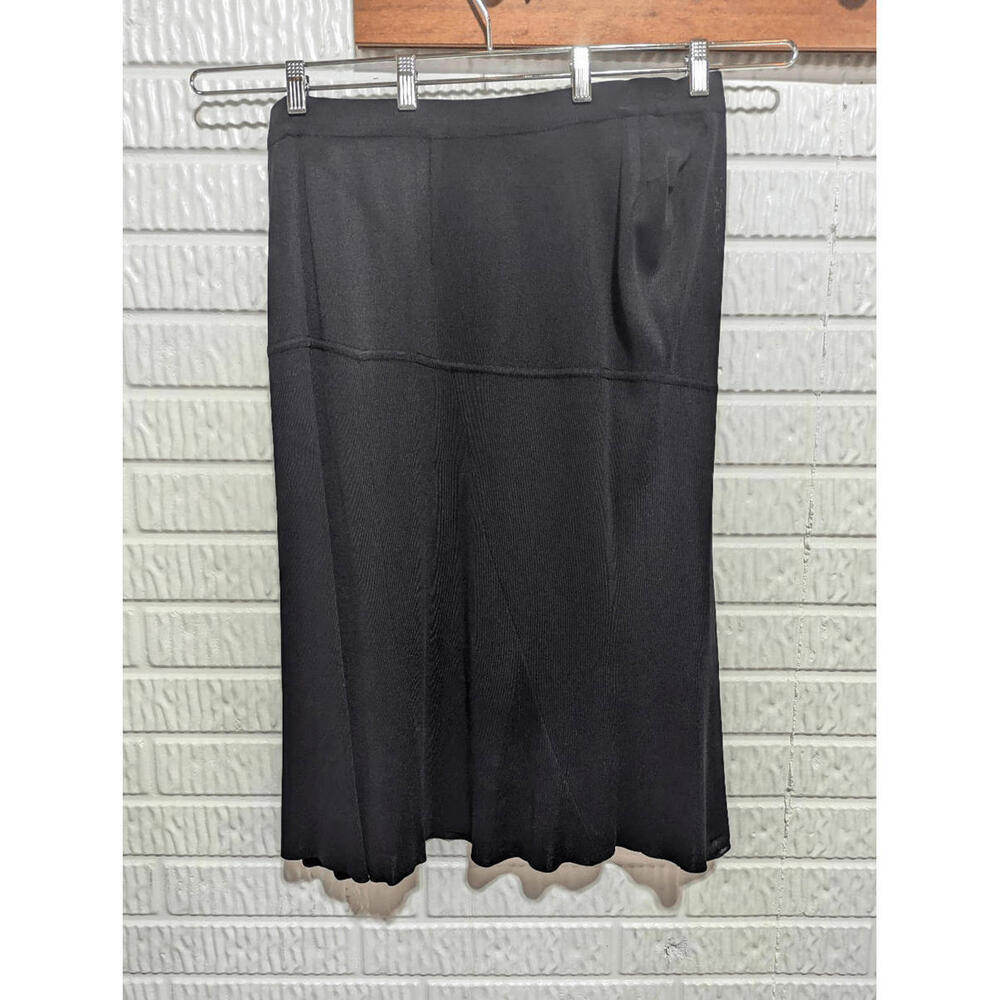 Misook Women's Black Solid Acrylic Iconic Knit Fl… - image 1